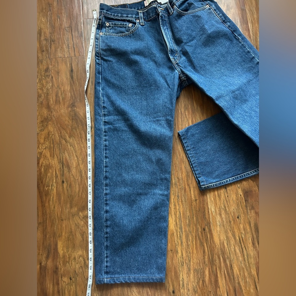 Levi’s 505 Relaxed Straight Leg Jeans Men’s 34x30 with pockets zipper closure - Picture 11 of 11